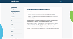 Desktop Screenshot of help.balticom.lv